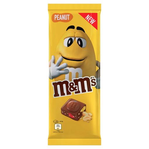Picture of M&Ms Peanut Chocolate Bar 165g