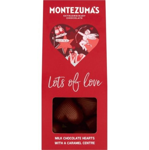 Picture of Montezuma Caramel M/Choc Heart 120g