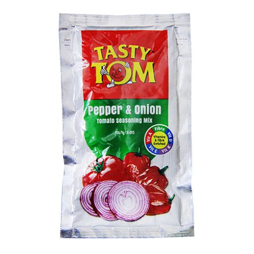 Picture of Tasty Tom Pepper & Onion Seasoning Mix 60g