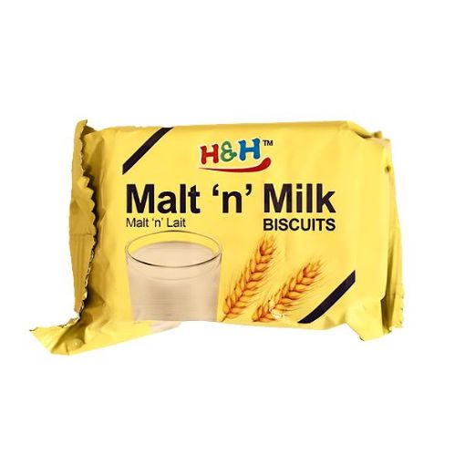 Picture of H&H Malt n Milk Biscuits 36g
