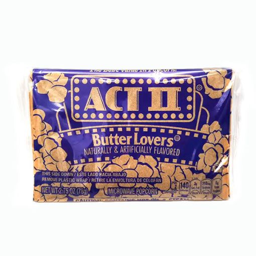 Picture of Act II Popcorn Mini Bag Butter Lovers 2.75oz