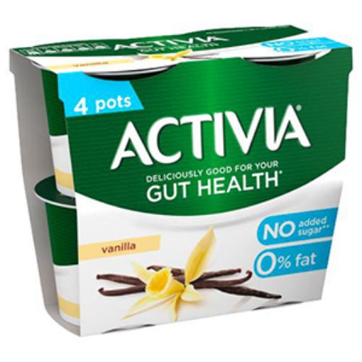 Picture of Danone Activia Vanilla 0% (4 X 115g)