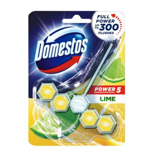 Picture of Domestos Rim Block Power 5 Lime 55g