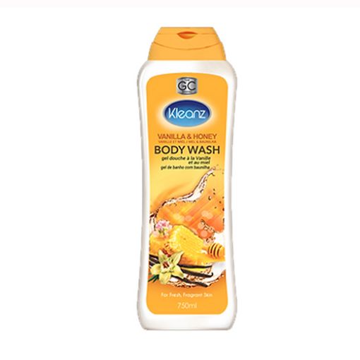 Picture of Kleanz Body Wash Vanilla & Honey 750ml