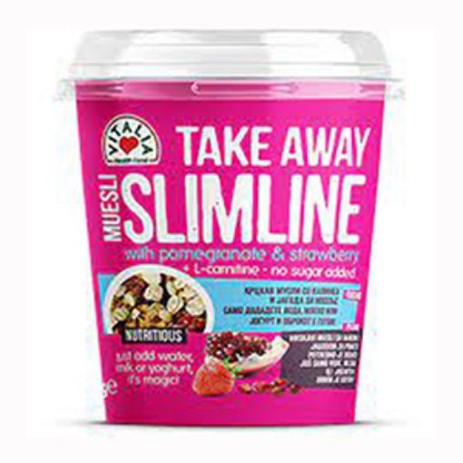 Picture of Vitalia Muesli Slimline Str.Pome.Take Away 90g