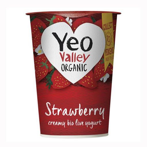 Picture of Yeo Valley Organic Strawberry 450g