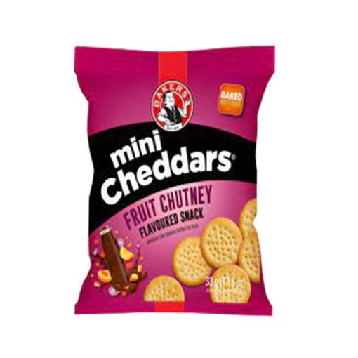 Picture of Bakers Mini Cheddars Fruit Chutney Flv Snack 33g