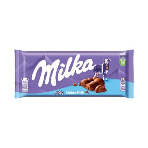 Picture of Milka Bubbly Milk Chocolate 90g