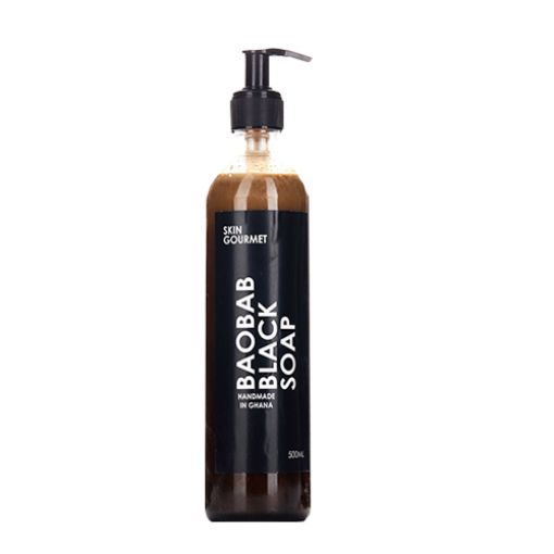 Picture of Skin Gourmet Baobab Blck Soap With Wild Honey 500ml