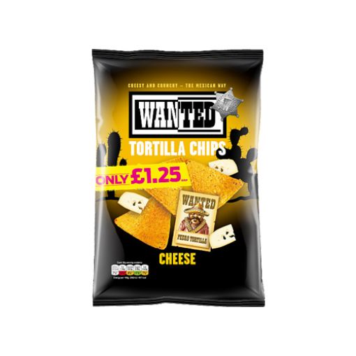 Picture of Wanted Tortilla Cheese Chips 125g