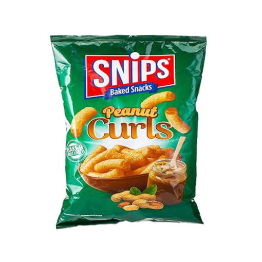 Picture of Snips Baked Peanut Curls 30g
