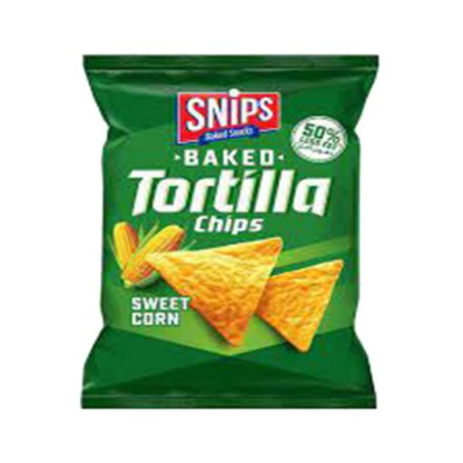 Picture of Snips Tortilla Chips Sweet Corn 40g
