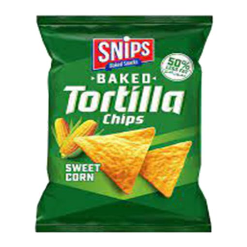 Picture of Snips Tortilla Chips Sweet Corn 80g