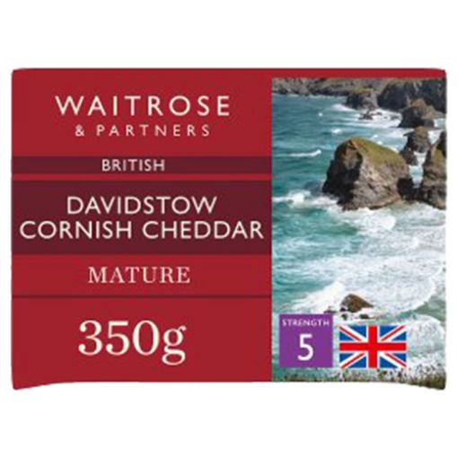 Picture of Waitrose Cornish Mature Cheddar S5 350g