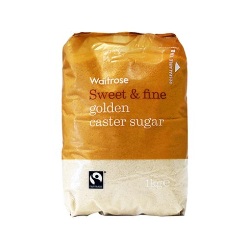 Picture of Waitrose Sweet&Fine Golden Caster Sugar 1kg