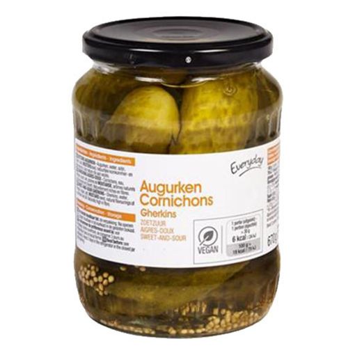 Picture of Everyday Gherkins Sweet&Sour 670g