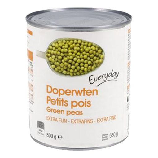 Picture of Everyday Green Peas Fine Extra Fine 800g
