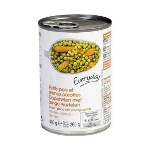 Picture of Everyday Peas Carrots Very Fine 400g