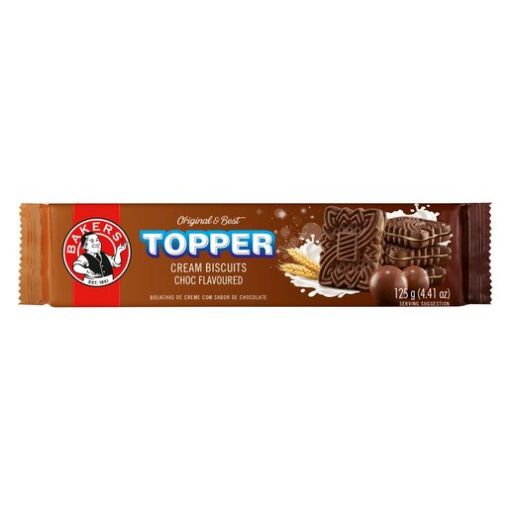 Picture of Bakers Topper Chocolate Bsicuit 125g