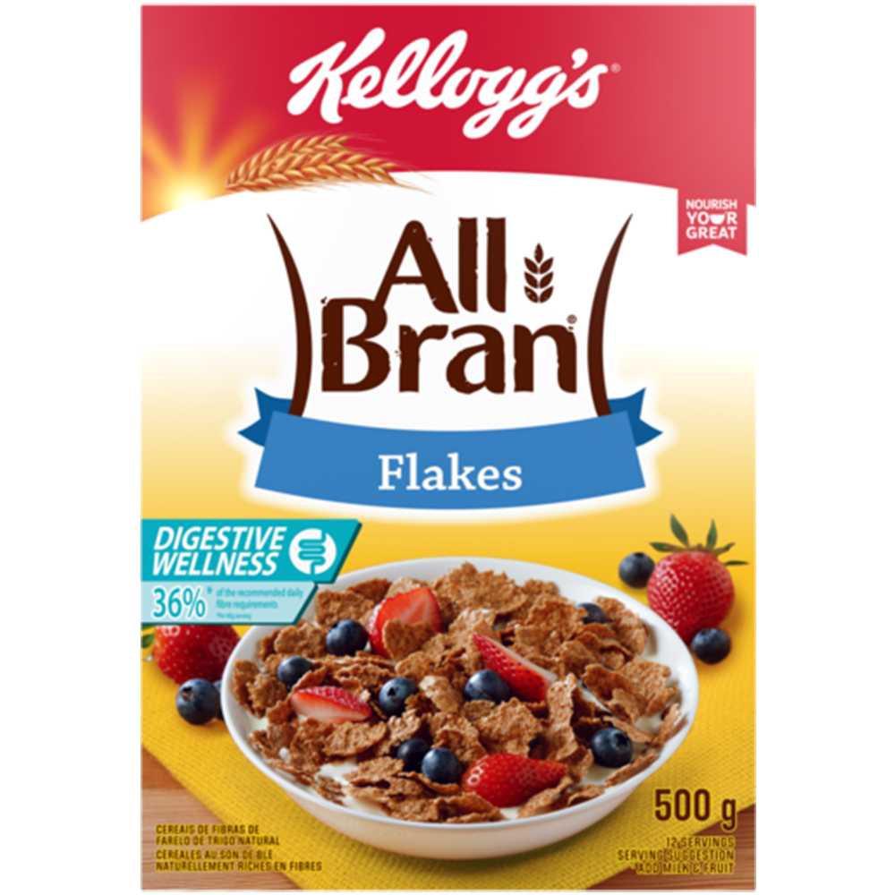 MaxMart Online . Kelloggs All Bran Flakes 500g