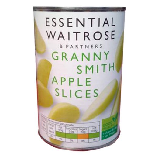 Picture of Waitrose Essential Granny Smith Apple Slices 385g