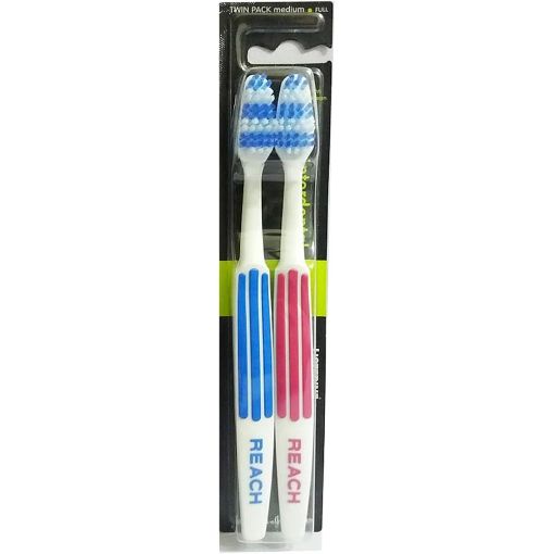 Picture of Listerine Toothbrush Reach Interdental Medium Twin Pack