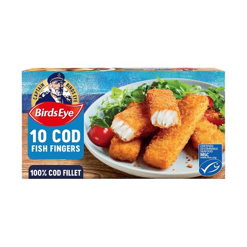 Picture of Birds Eye 10 Cod Fish Fingers 280g