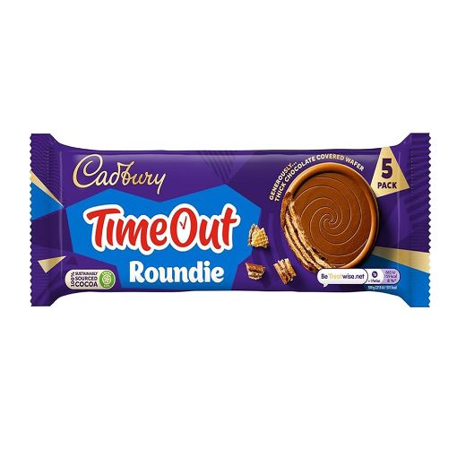 Picture of Cadbury Timeout Roundie Milk Choc (5s) 150g