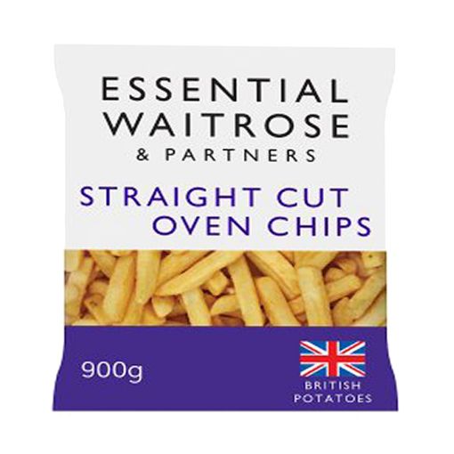Picture of Waitrose Essentials Straight Cut Oven Chips 900g