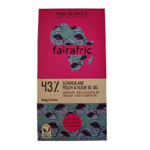 Picture of Fairafric 43% Milk & Salt 80g