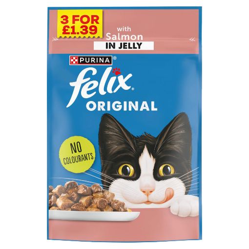Picture of Felix Cat Pouch Salmon 85g