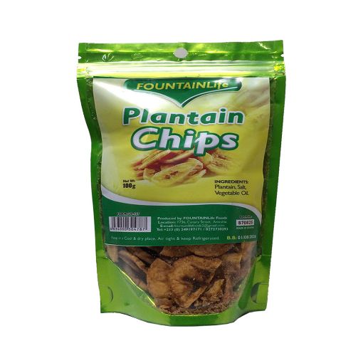 Picture of Fountain Life Plantain Chips 100g