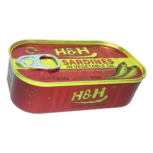 Picture of H&H Sardines In Vegetable Oil 125g