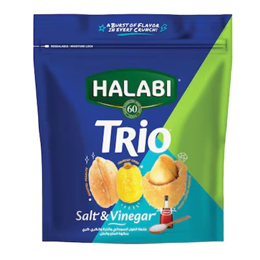 Picture of Halabi Trio Mix Salt & Vinegar  150g