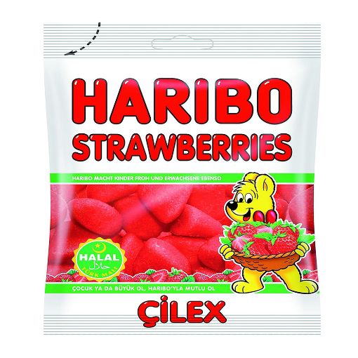 Picture of Haribo Strawberry 80g