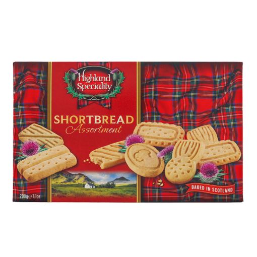 Picture of Highland Special.Family Shortbread Assort.200g