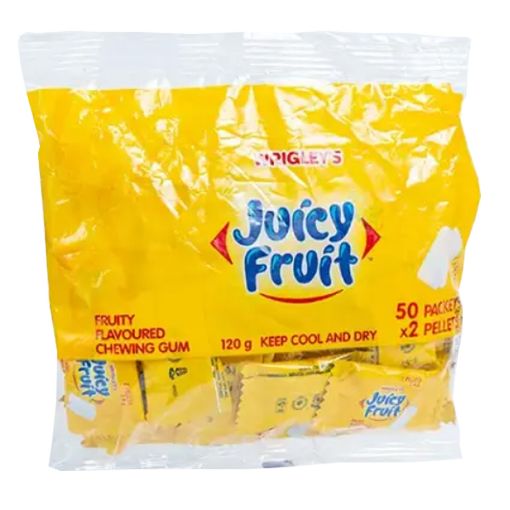 Picture of Juicy Fruit Original Gum Pack 50s 120g