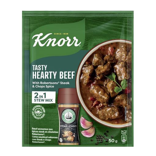 Picture of Knorr Tasty-Hearty Beef Steak&Chop Stew Mix 50g