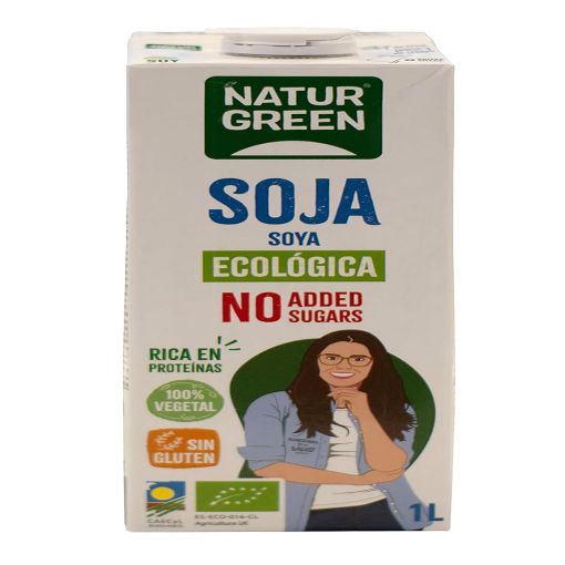Picture of Naturgreen Soya Drink Nature NAS 1ltr (KP)