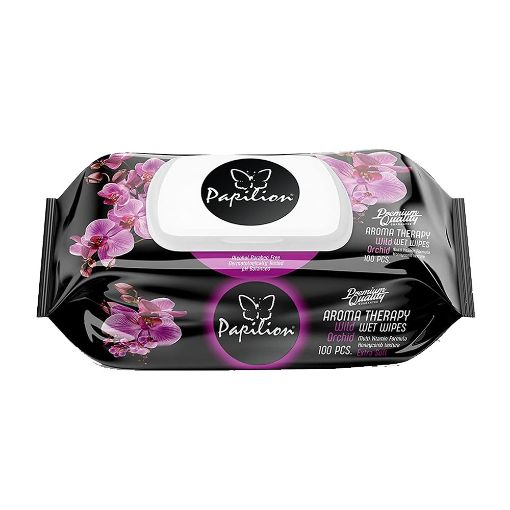 Picture of Papilion Wet Wipe Aromatherapy 100s