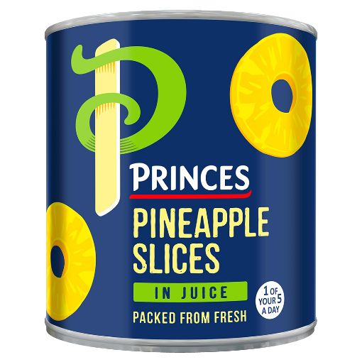 Picture of Princes Pineapple Slices In Juice 432g (KP)