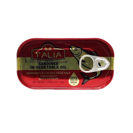 Picture of Talia Sardines In Vegetable Oil 125g