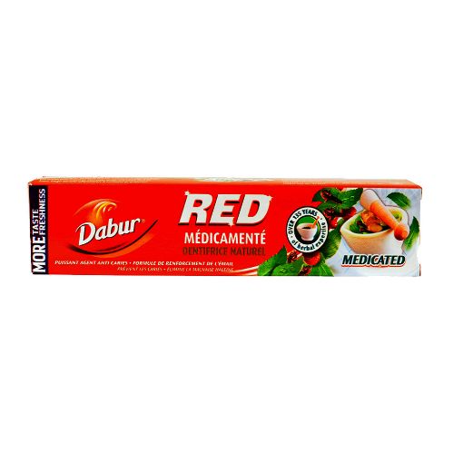 Picture of Dabur Red Medicated Natural Toothpaste 130g