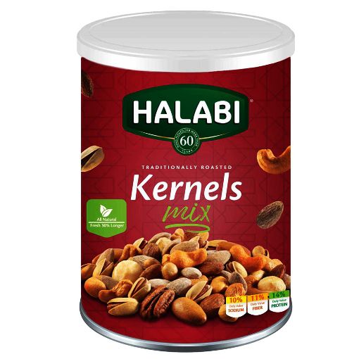 Picture of Halabi Kernels  Mix  Cans 400g