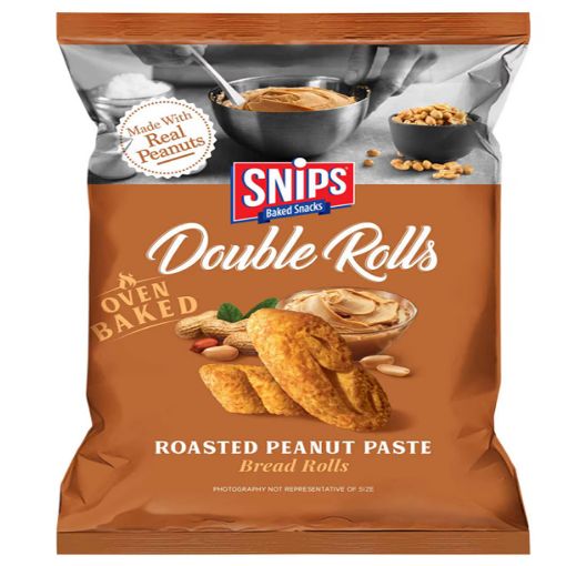 Picture of Snips Roasted Peanut Paste Double Rolls 80g