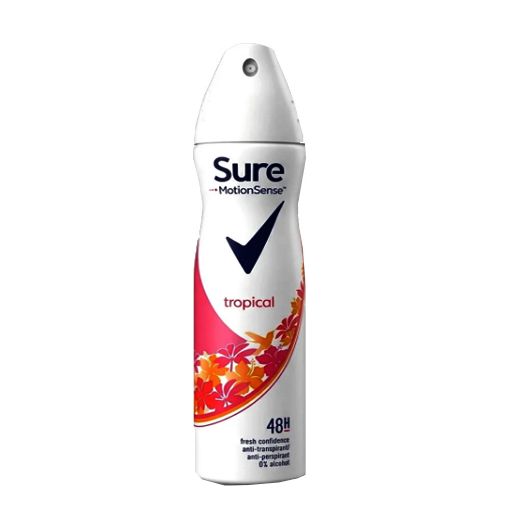 Picture of Sure Deo Spray Tropical 250ml
