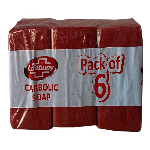 Picture of Lifebuoy Carbolic Soap (115gx6s)