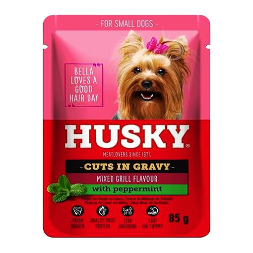 Picture of Husky Pouch Cuts In Gravy Mixed Grill 85g