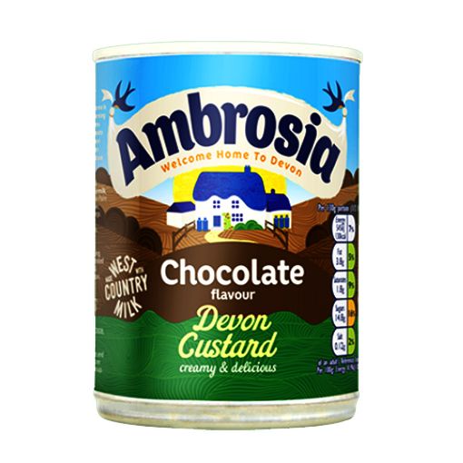 Picture of Ambrosia Chocolate Devon Custard Tin 400g