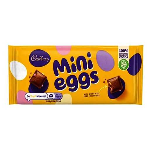 Picture of Cadbury Mini Eggs Bar 110g